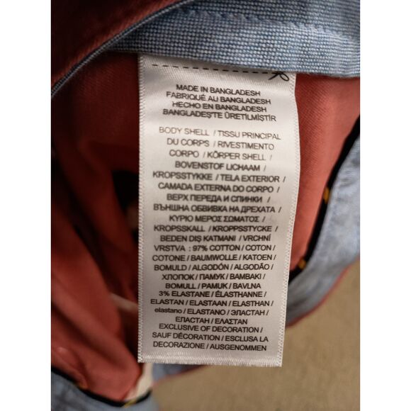 NWT Polo Ralph Lauren Shorts Men Size 40 Pink Classic Fit Chino, 9 Inch Inseam - Picture 9 of 9